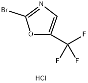 2-溴-5-(三氟甲基)唑(盐酸盐) 结构式