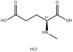 N-METHYL-L-GLUTAMIC ACID HYDROCHLORIDE 结构式