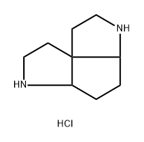 十氢环戊二烯[1,2-B:3,2-B']二吡咯二盐酸盐 结构式