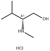 (2R)-3-methyl-2-(methylamino)butan-1-ol hydrochloride 结构式