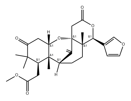 methyl angolensate 结构式