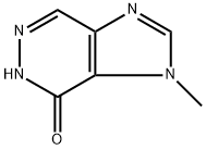 3-甲基-3,5-二氢-4H-咪唑并[4,5-D]哒嗪-4-酮 结构式