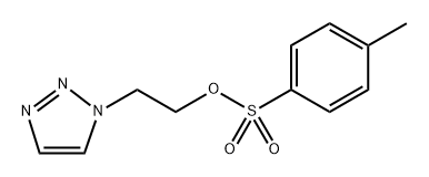 1H-1,2,3-Triazole-1-ethanol, 1-(4-methylbenzenesulfonate) 结构式