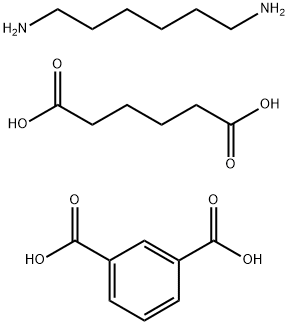 1,3-苯二甲酸与1,6-己二胺和己二酸的聚合物 结构式