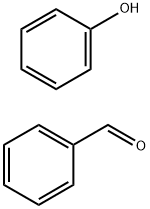 苯甲醛与苯酚的聚合物 结构式