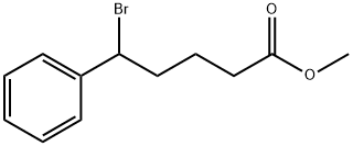 Benzenepentanoic acid, δ-bromo-, methyl ester 结构式