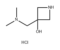 3-[(dimethylamino)methyl]azetidin-3-ol dihydrochloride 结构式