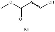 3-甲氧基-3-氧代丙-1-烯-1-醇钾 结构式