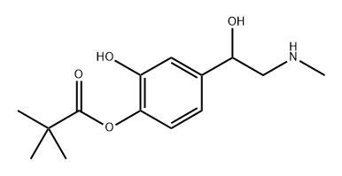 4-Pivaloyl racepinephrine 结构式