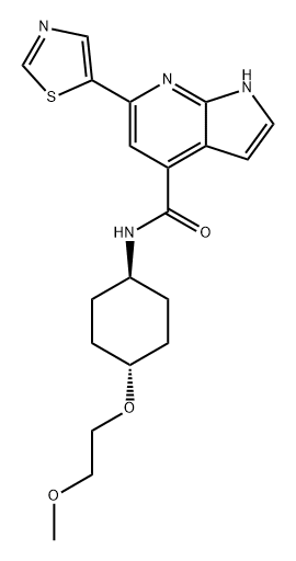 化合物 MK-0159 结构式