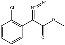 2-CHLORO-ALPHA-DIAZO-PHENYL-ACETIC ACID 结构式