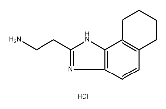 2-(6,7,8,9-四氢1H-萘并[1,2-D]咪唑-2-基)乙-1-胺二盐酸盐 结构式