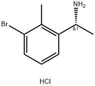 Benzenemethanamine, 3-bromo-α,2-dimethyl-, hydrochloride (1:1), (αR)-