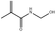 N-(羟甲基)-2-甲基-2-丙烯酰胺的均聚物 结构式
