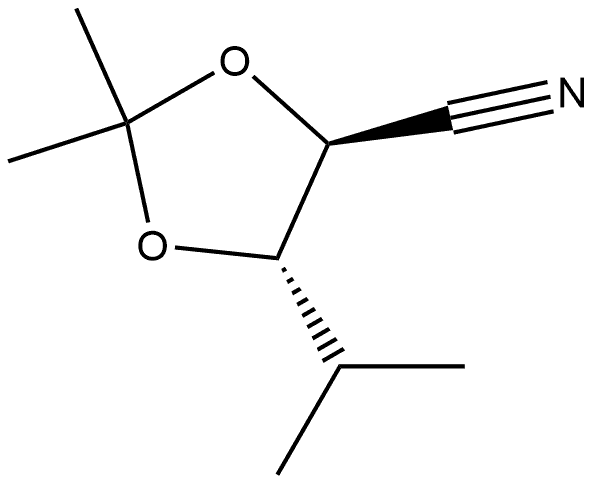 L-threo-Pentononitrile, 4,5-dideoxy-4-methyl-2,3-O-(1-methylethylidene)- (9CI) 结构式