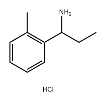 1-(o-Tolyl)propan-1-amine hydrochloride 结构式