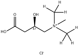 盐酸左卡尼汀: 结构式