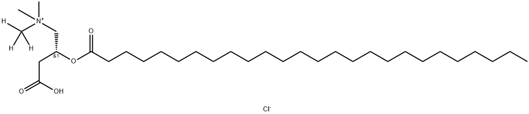 L -肉碱:HCL, O -己糖酰(95% CP) 结构式