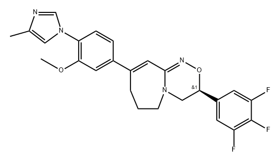 Γ-SECRETASE MODULATOR 10 结构式