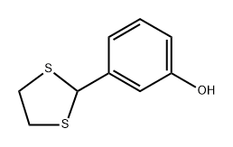 Phenol, 3-(1,3-dithiolan-2-yl)- 结构式