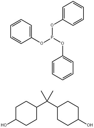 HYDROGENATED44ISOPROPYLIDENEDIPHENOLPHOSPHITEESTERRESINS 结构式