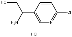 2-Amino-2-(6-chloropyridin-3-yl)ethanol?dihydrochloride 结构式