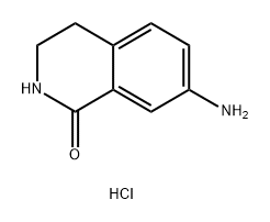 1(2H)-Isoquinolinone, 7-amino-3,4-dihydro-, hydrochloride (1:2) 结构式