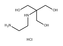2-((2-氨基乙基)氨基)-2-(羟甲基)丙-1,3-二醇盐酸盐 结构式