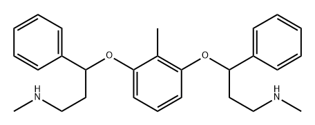 托莫西汀杂质G 结构式