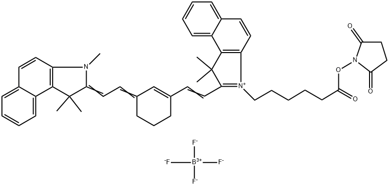 CYANINE7.5 NHS酯 结构式