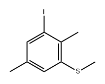 (3-Iodo-2,5-dimethylphenyl)(methyl)sulfane 结构式