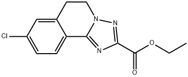 ethyl 8-chloro-5,6-dihydro-[1,2,4]triazolo[5,1-a]isoquinoline-2-carboxylate 结构式