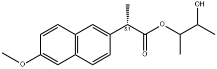 萘普生2,3-丁二醇酯 结构式