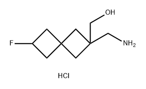 (2-(氨基甲基)-6-氟螺[3.3]庚-2-基)甲醇盐酸盐 结构式