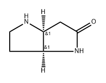 cis-Hexahydro-pyrrolo[3,2-b]pyrrol-2-one 结构式