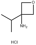 3-异丙基氧杂环丁烷-3-胺盐酸盐 结构式