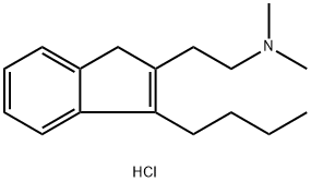 马来酸二甲茚定EP杂质F盐酸盐 结构式