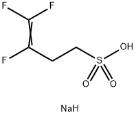 乙腈中3,4,4-三氟丁-3-烯-1-磺酸钠盐标准溶液 结构式