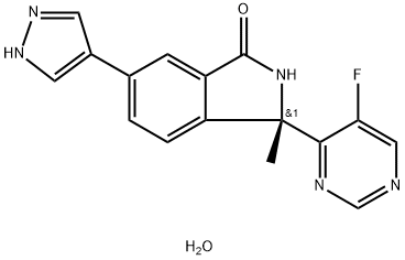 化合物 (S)-LY3177833 HYDRATE 结构式