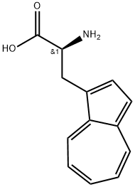 1-Azulenepropanoic acid, α-amino-, (αS)- 结构式