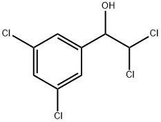 2,2-Dichloro-1-(3,5-dichlorophenyl)ethanol 结构式