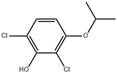 2,6-Dichloro-3-isopropoxyphenol 结构式