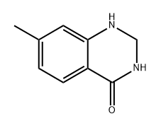 7-甲基-2,3-二氢喹唑啉-4(1H)-酮 结构式