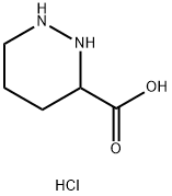 六氢哒嗪-3-羧酸二盐酸盐 结构式