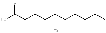 Decanoic acid, mercury(2+) salt (2:1) 结构式