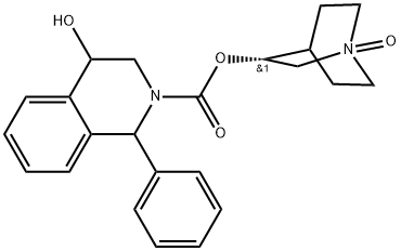 4-羟基索利那新N-氧化物 结构式