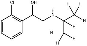 氯丙那林-D7 结构式