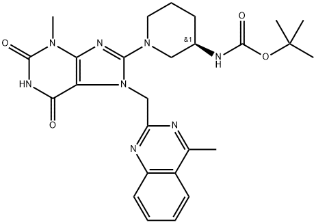 利格列汀杂质 结构式