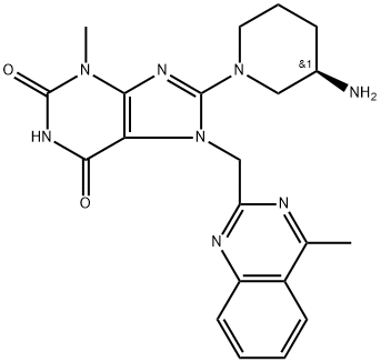 利格列汀杂质 结构式