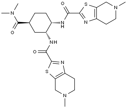 依度沙班杂质12 结构式